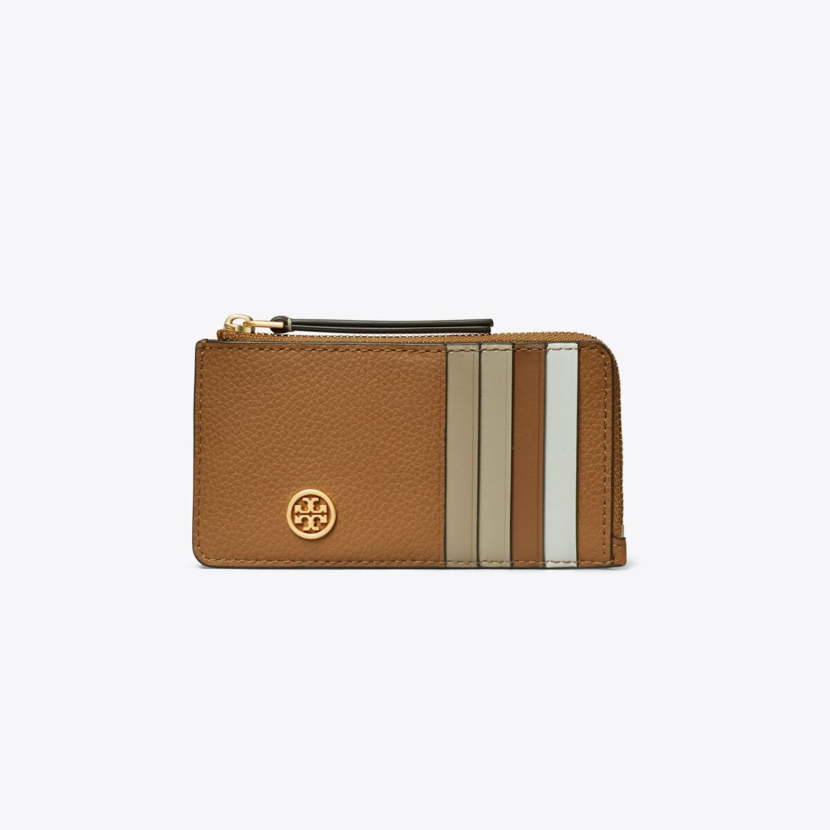 NWT!Tory Burch Emerson Saffiano Leather Slim Card hot Case Holder Wallet $88