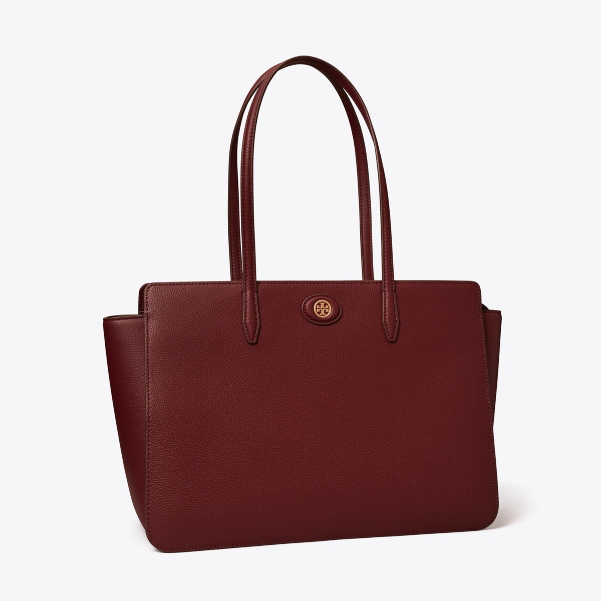 Robinson Pebbled Tote: Women's Designer Tote Bags | Tory Burch