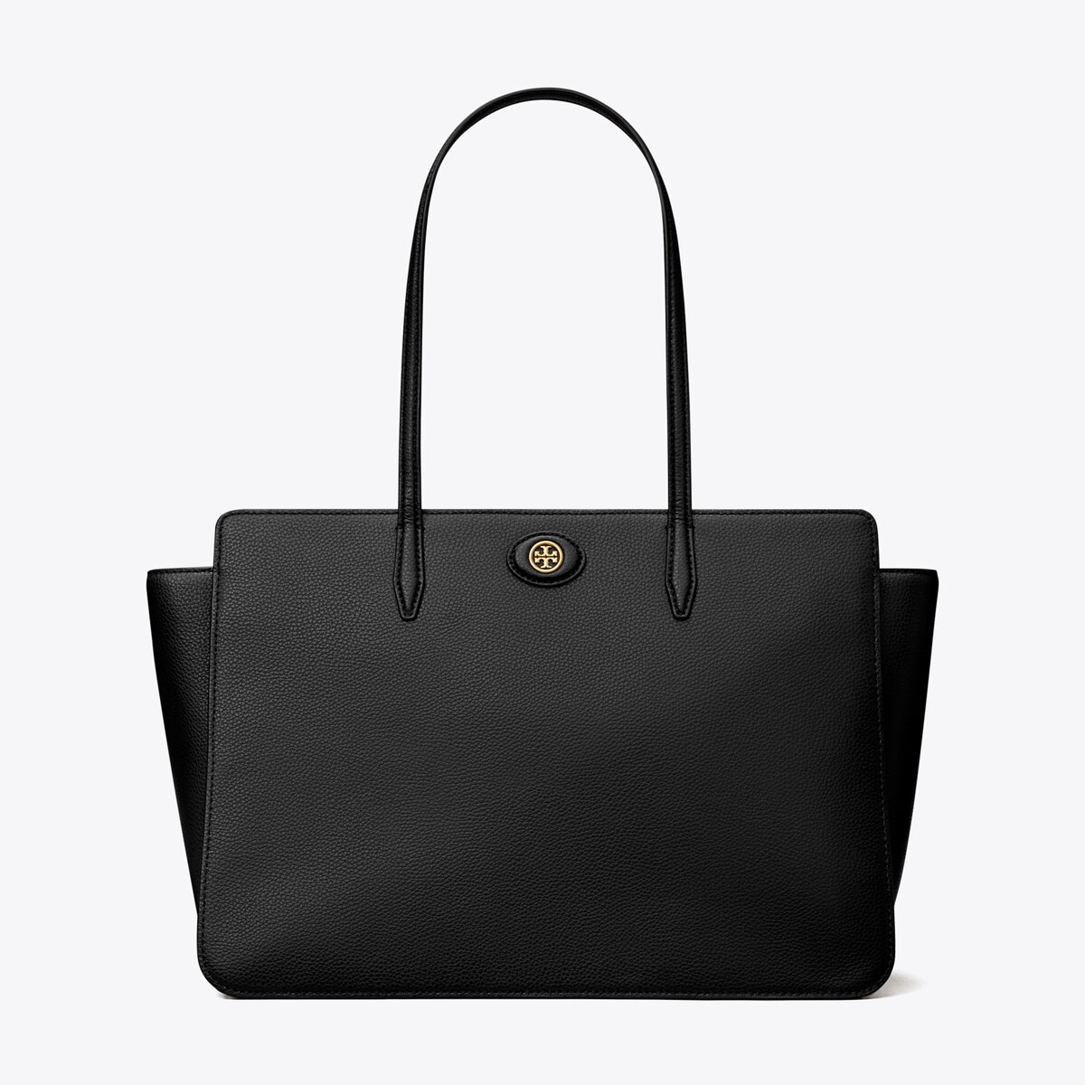 ✨️美品✨️ToryBurch ロビンソン トートバッグ ビジネスバッグ 黒色 トリーバーチ TORY BURCH ハンド・トートバッグ ROBINSON SM