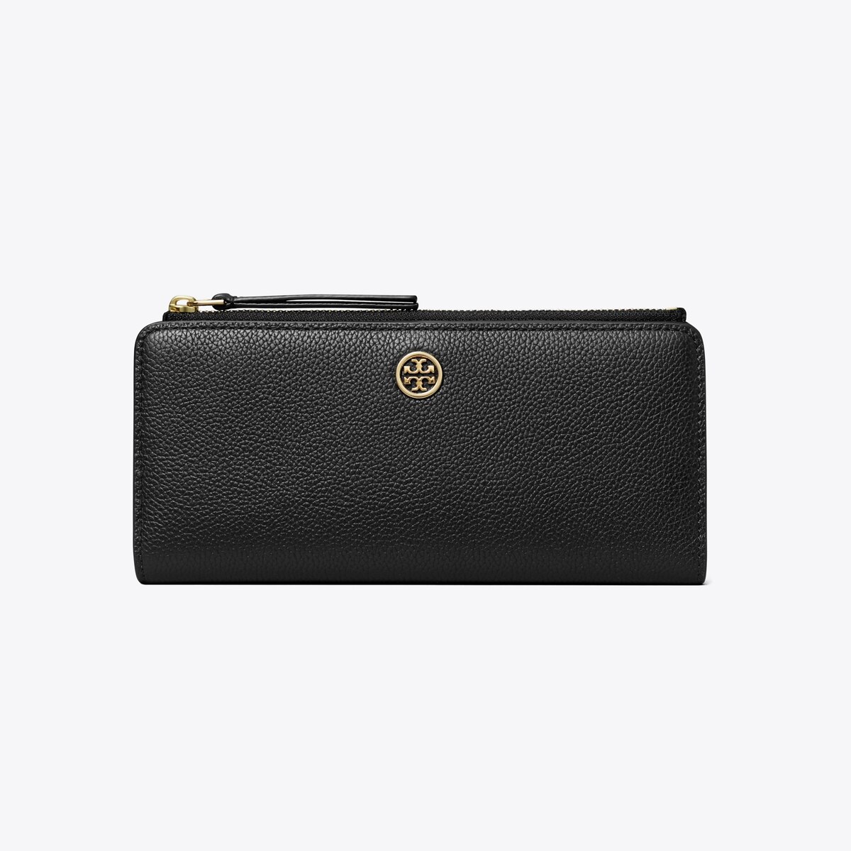 Robinson Pebbled Zip Slim Wallet: Women's Designer Wallets