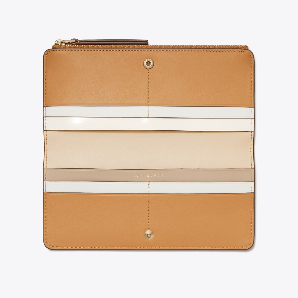 Robinson Pebbled Zip Slim Wallet: Women's Designer Wallets | Tory