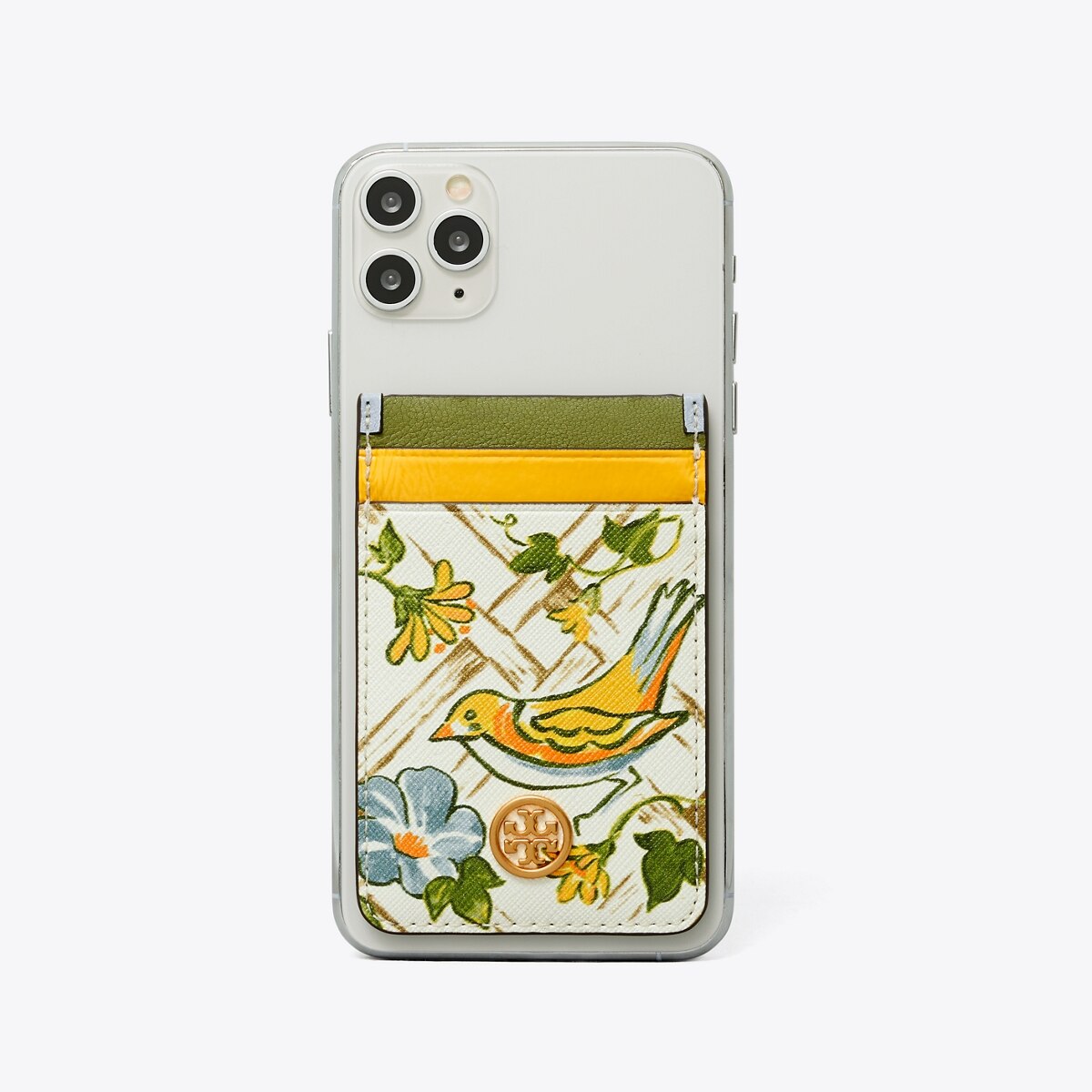 Robinson Printed Card Pocket: Women's Designer Tech Accessories | Tory Burch