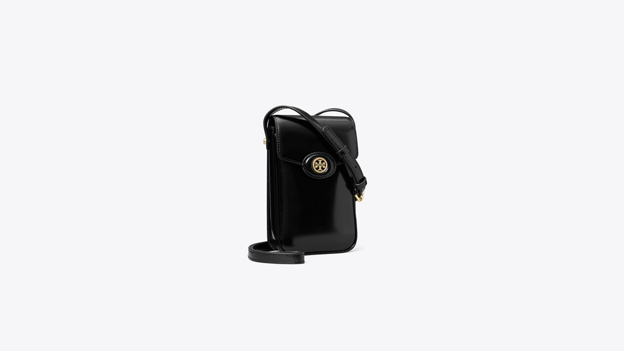 Robinson Spazzolato Phone Crossbody Women's Designer Mini Bags Tory Burch