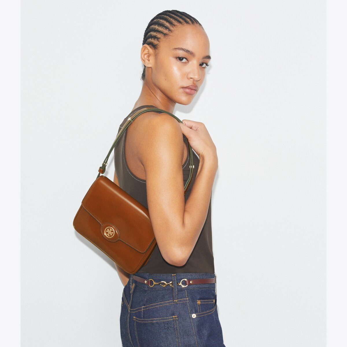 Robinson Spazzolato Shoulder Bag: Women's Designer Shoulder