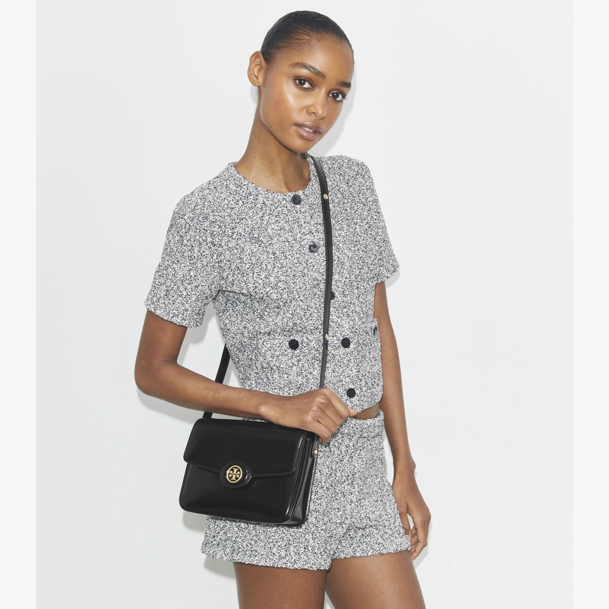 即発★Tory Burch★ROBINSON SPAZZOLATO フォンケース156747 即発☆Tory Burch☆ROBINSON SPAZZOLATO フォンケース156747