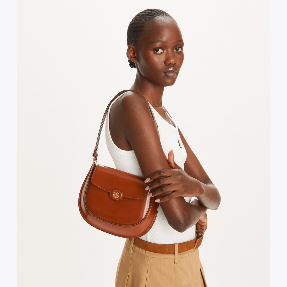 Robinson Spazzolato Small Flap Bag: Women's Designer