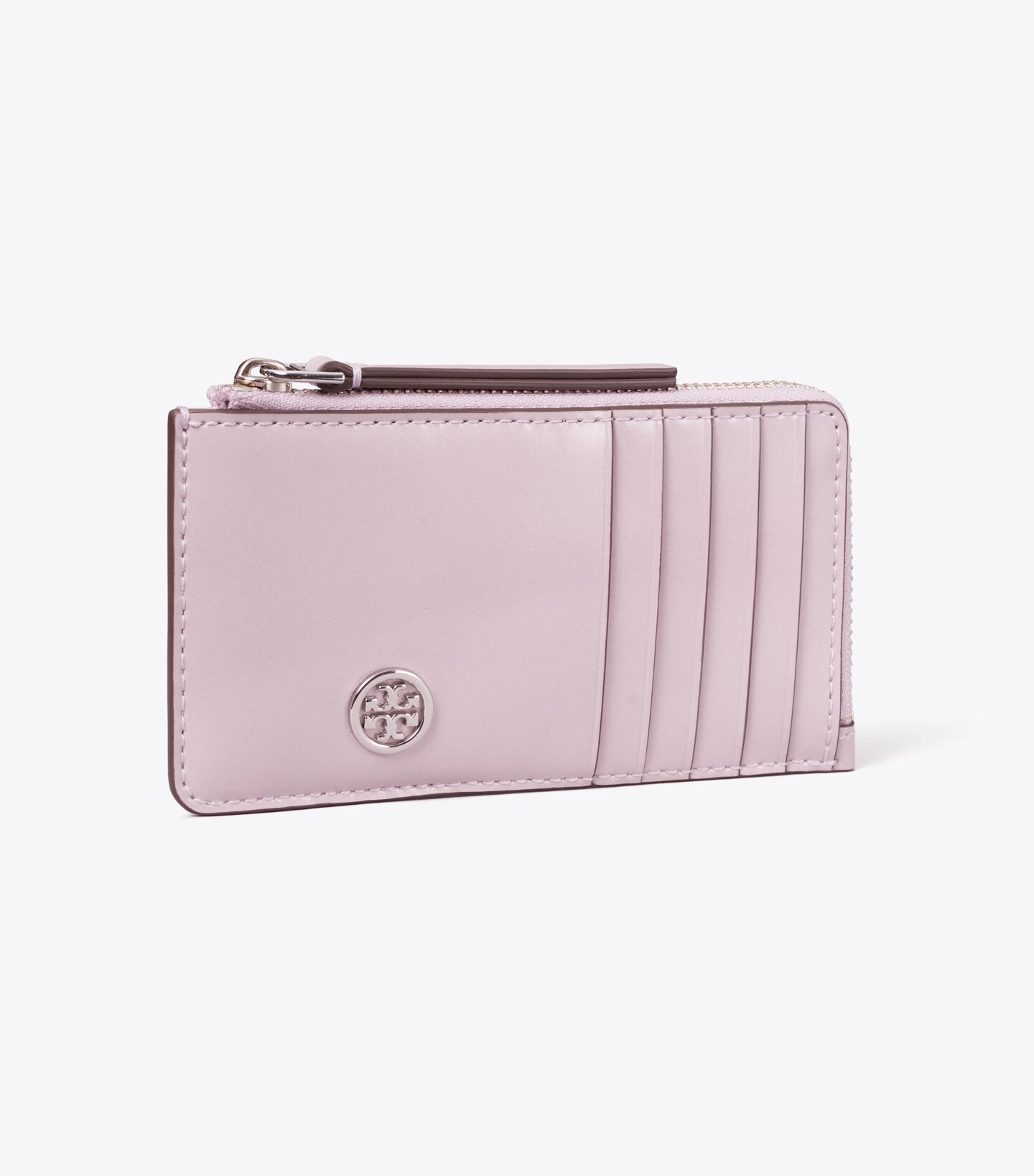 Robinson Spazzolato Top-Zip Card Case