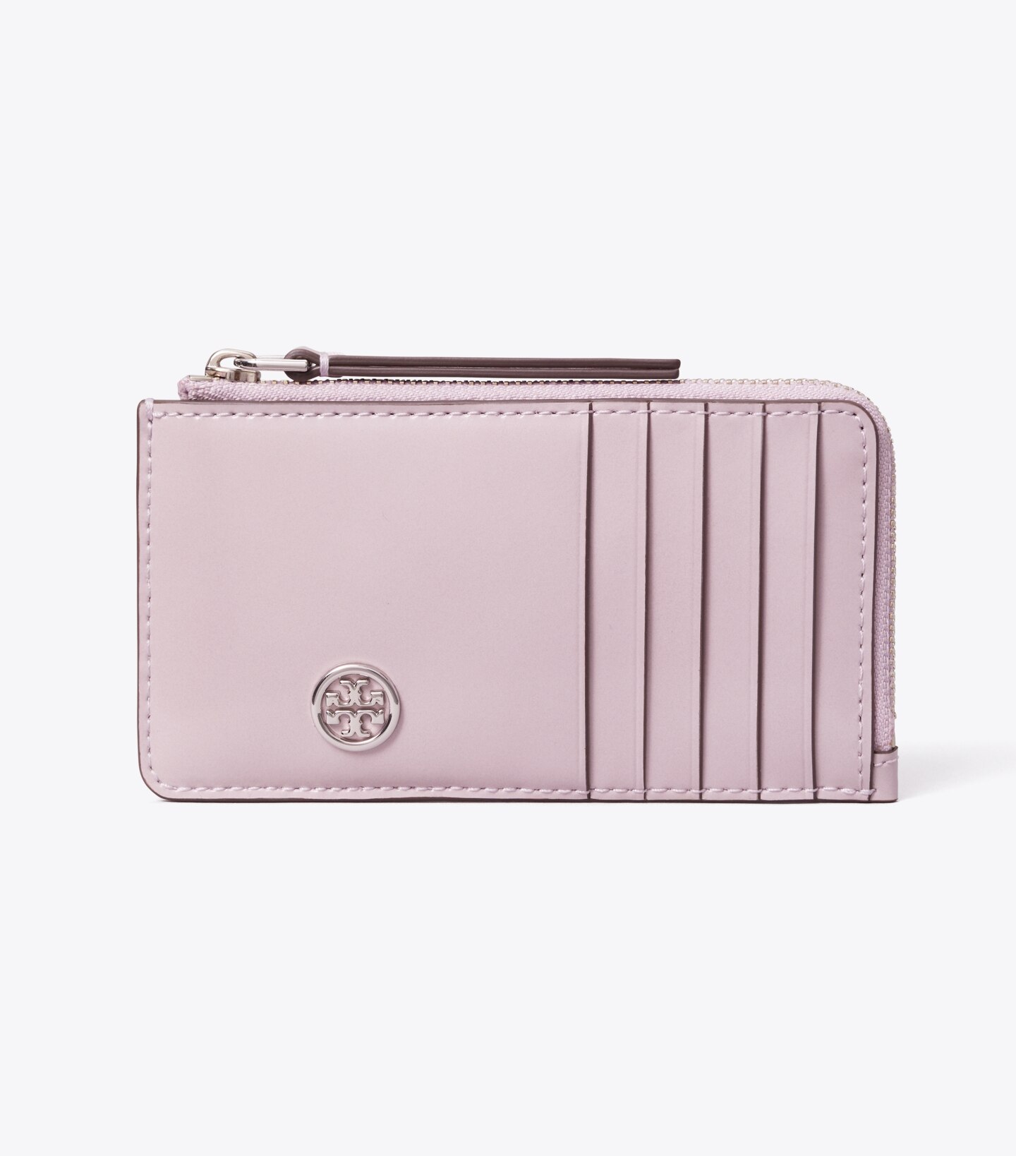 Robinson Spazzolato Top-Zip Card Case