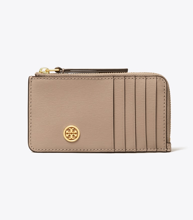 Robinson Top Zip Card Case Women s Designer Card Cases Tory Burch