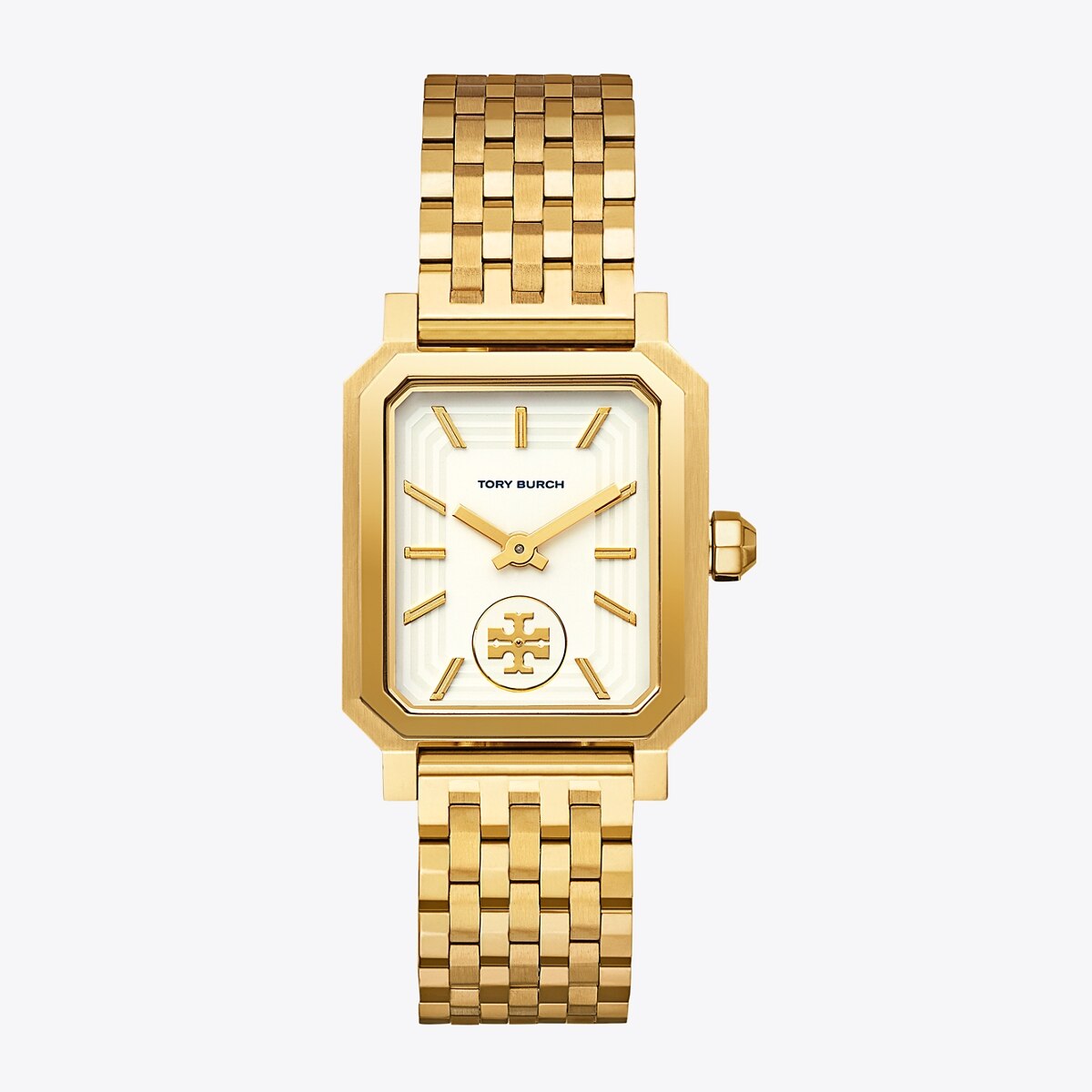 Robinson Watch, Gold-Tone/Cream, 27 X 29 MM: Women's Designer Strap Watches | Tory Burch