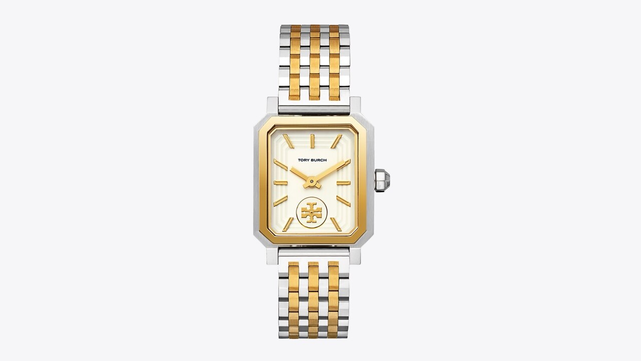 Tory burch shop robinson mini watch