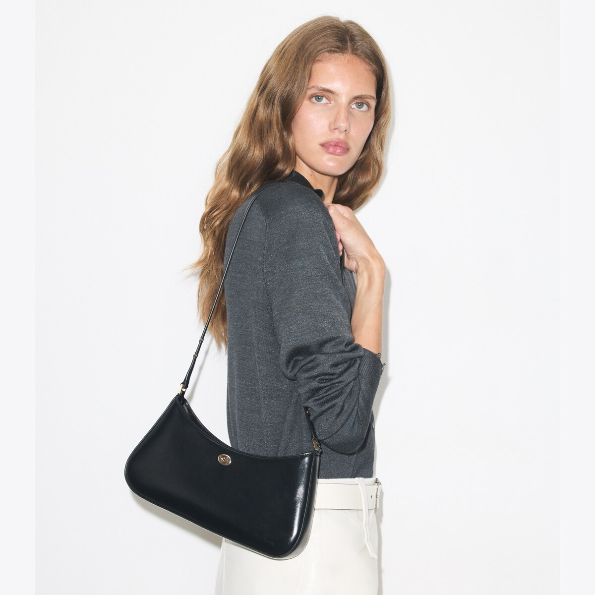 Robinson Zip Top Shoulder Bag: Women's Designer Shoulder Bags