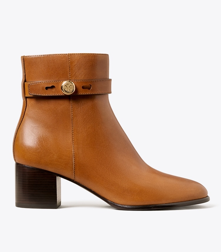 Tory Burch designer ankle boots Romy Ankle Boot in CLASSIC CUOIO side