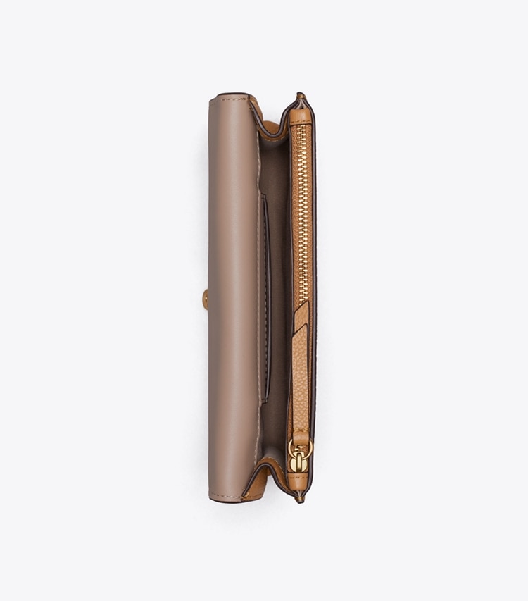 Tory Burch designer belt bags Romy Belt Bag in Tiramisu overhead