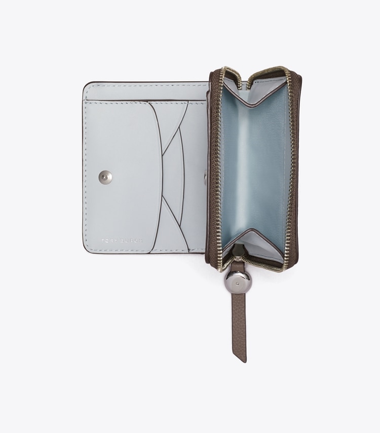 Tory Burch designer 財布 ロミー バイフォールド ウォレット in Wild Mushroom additional