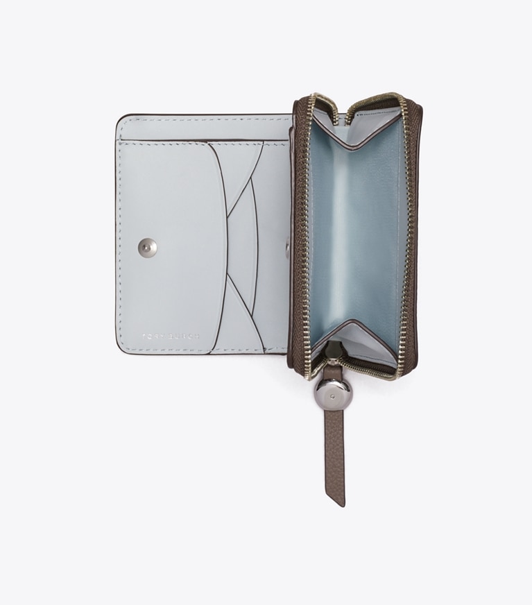 Tory Burch designer 財布 ロミー バイフォールド ウォレット in Wild Mushroom additional
