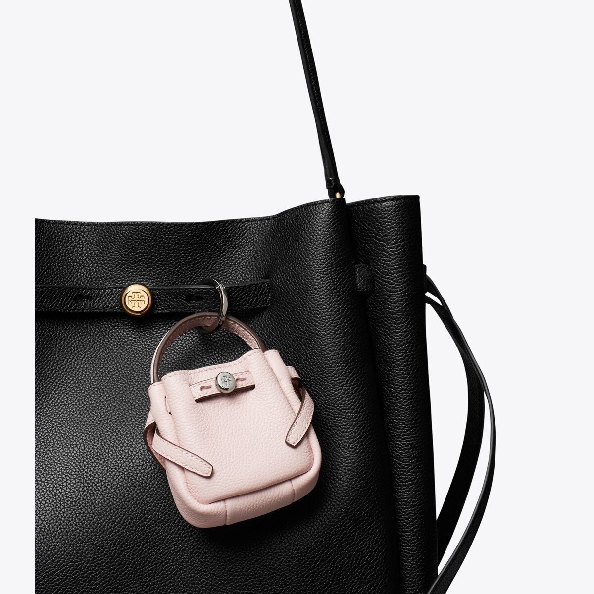 Romy Bucket Bag Charm: Women's Designer Bag Charms & Key Rings