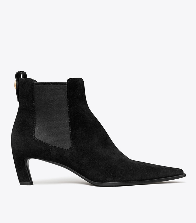 Tory Burch designer ankle boots Romy Chelsea Boot in PERFECT BLACK side