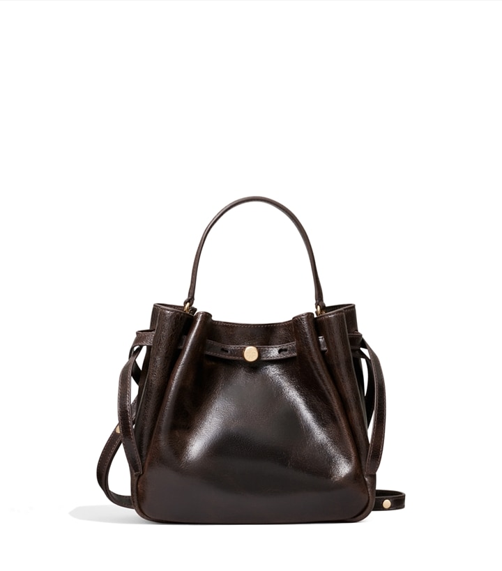Romy Distressed Bucket Bag