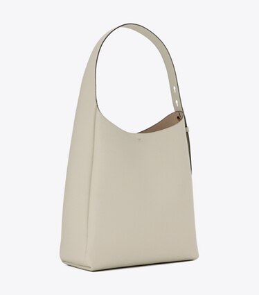 Tory Burch designer ホーボーバッグ ロミー ホーボーバッグ in Sage Stone angle