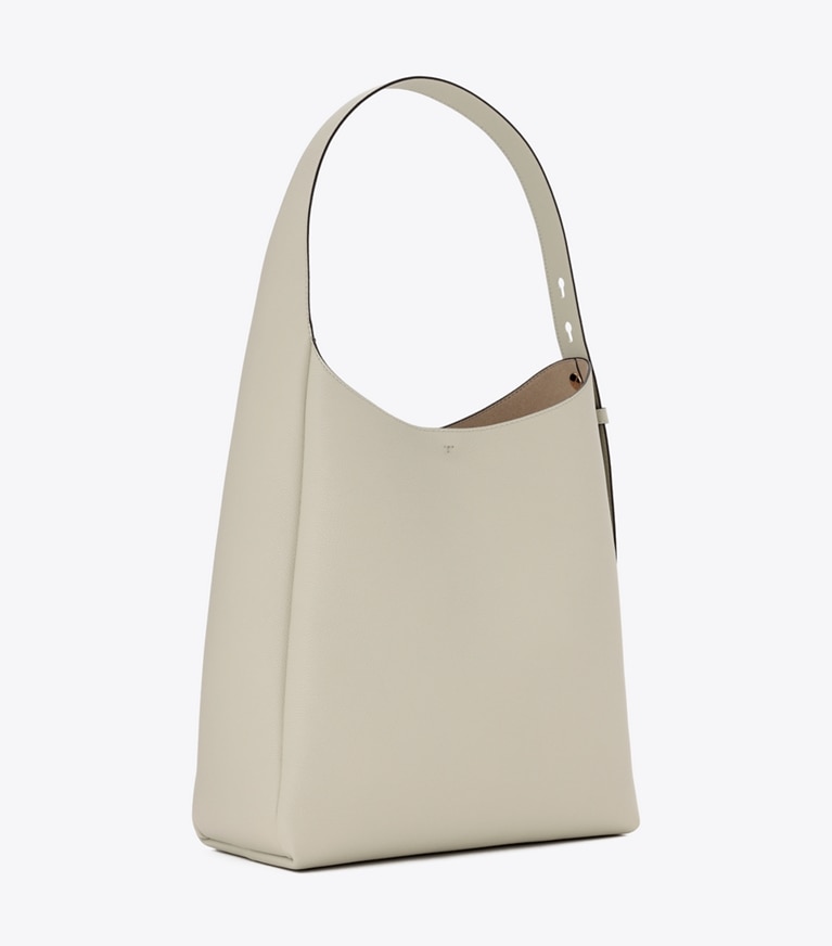 Tory Burch designer ホーボーバッグ ロミー ホーボーバッグ in Sage Stone angle