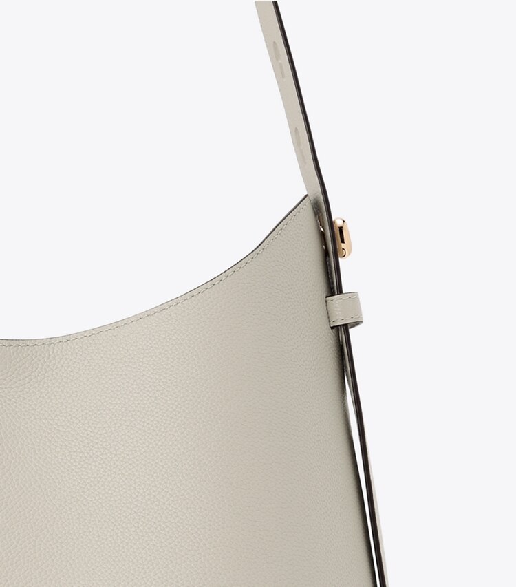 Tory Burch designer ホーボーバッグ ロミー ホーボーバッグ in Sage Stone ディテール