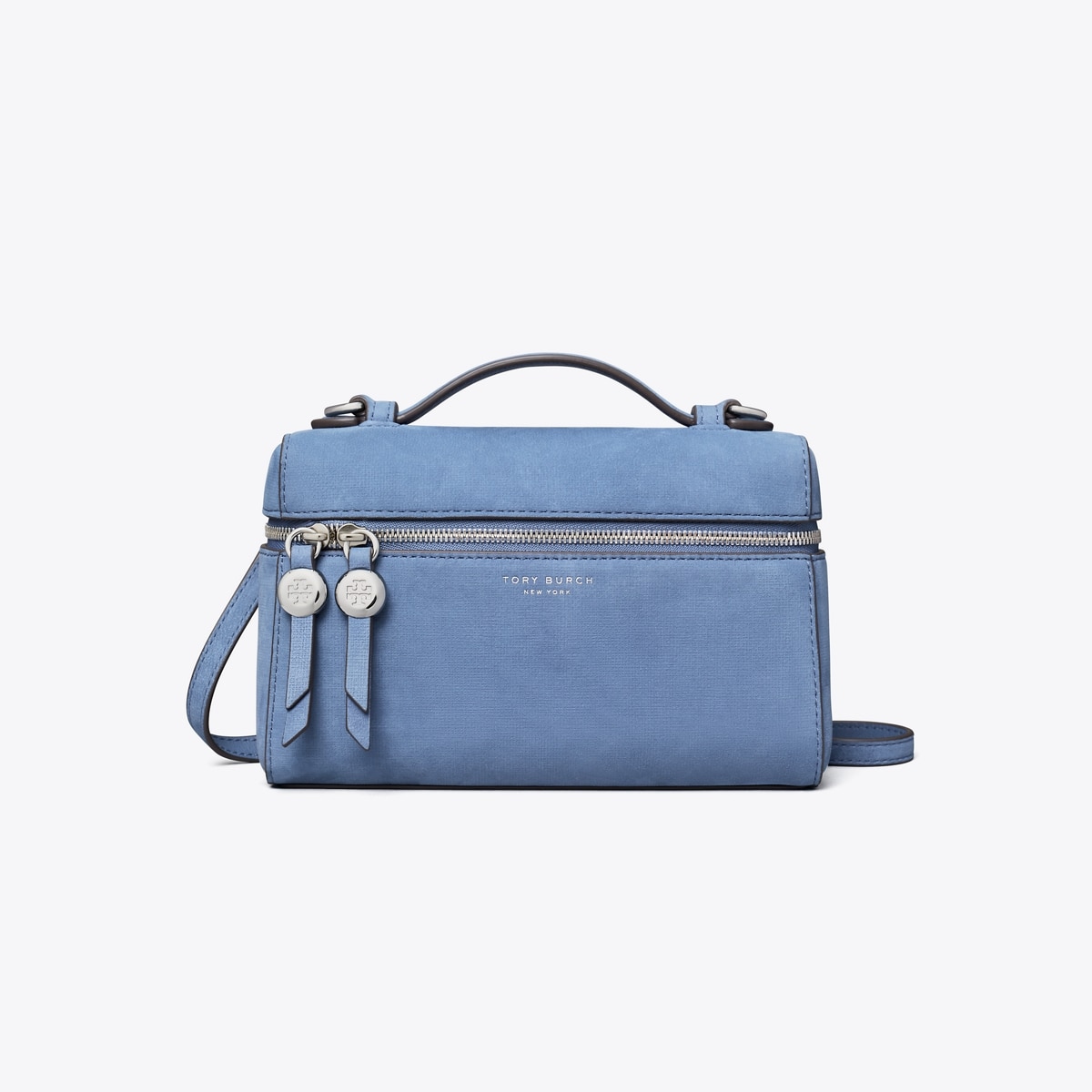 TORY BURCH ロミー トリーバーチ Romy Nubuck Slim Top Handle: Women's Designer Crossbody Bags