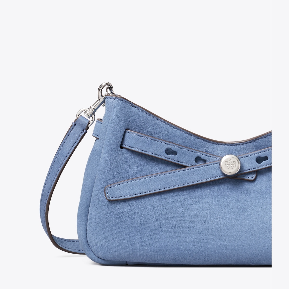 Romy Nubuck Zip-Top Crossbody Bag: Women's Designer Crossbody Bags