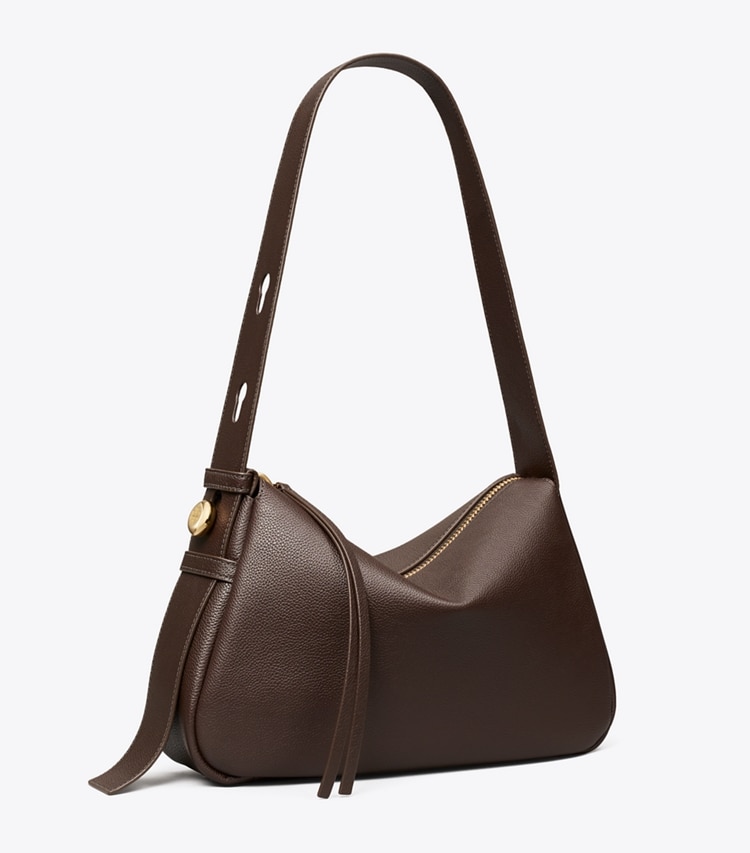 Tory Burch designer schultertaschen Romy Schultertasche in Deep Brown angle