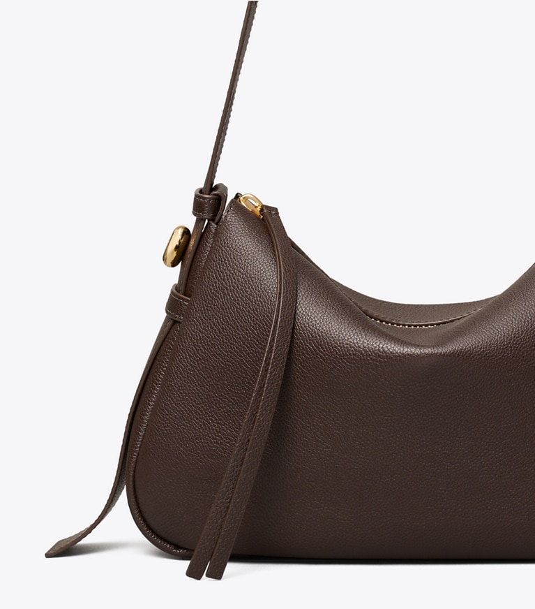 Tory Burch designer schultertaschen Romy Schultertasche in Deep Brown angle