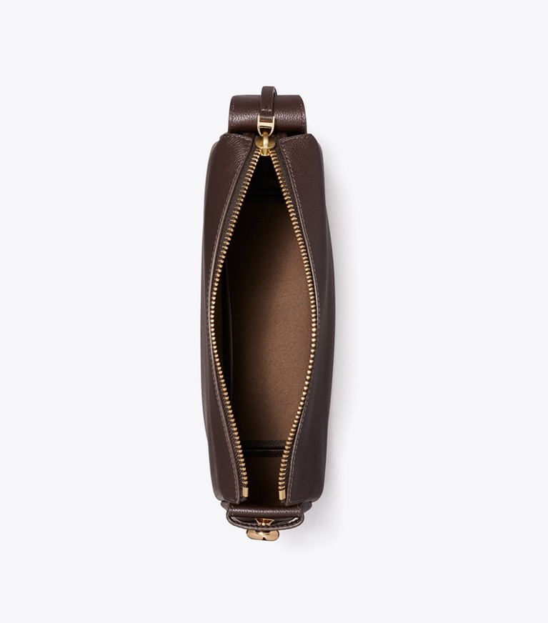 Tory Burch designer schultertaschen Romy Schultertasche in Deep Brown angle