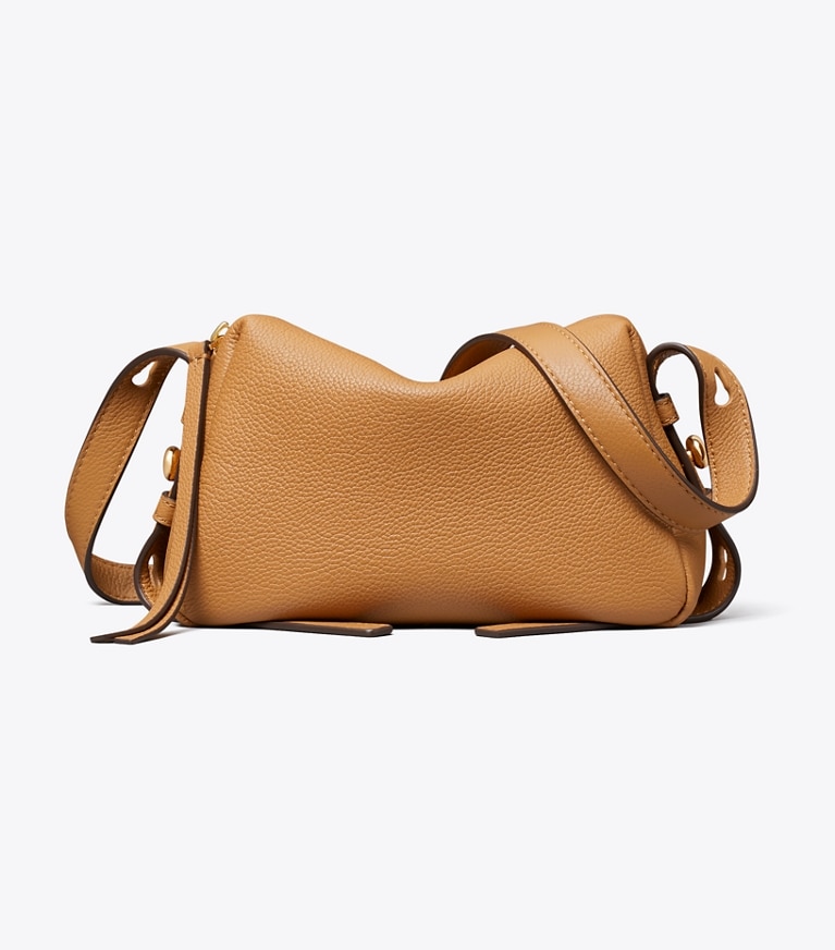 Tory Burch designer crossbody bags Romy Soft Crossbody Bag in Tiramisu front