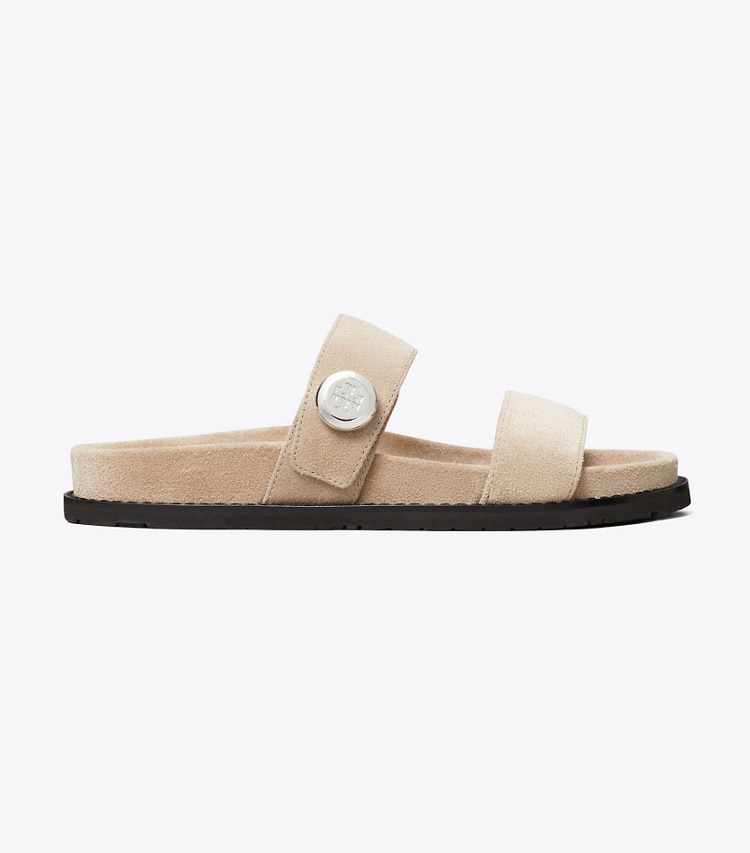 Tory Burch designer sandals Romy Sport Slide in AVOLA side