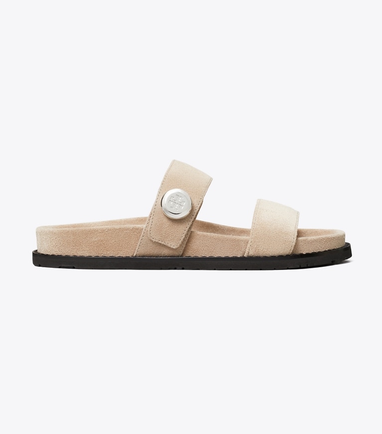Tory Burch designer sandals Romy Sport Slide in AVOLA side