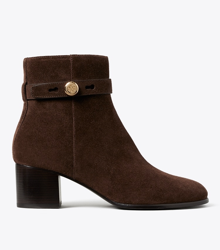 Tory Burch designer stiefeletten Romy Stiefelette in DARK COCOA side