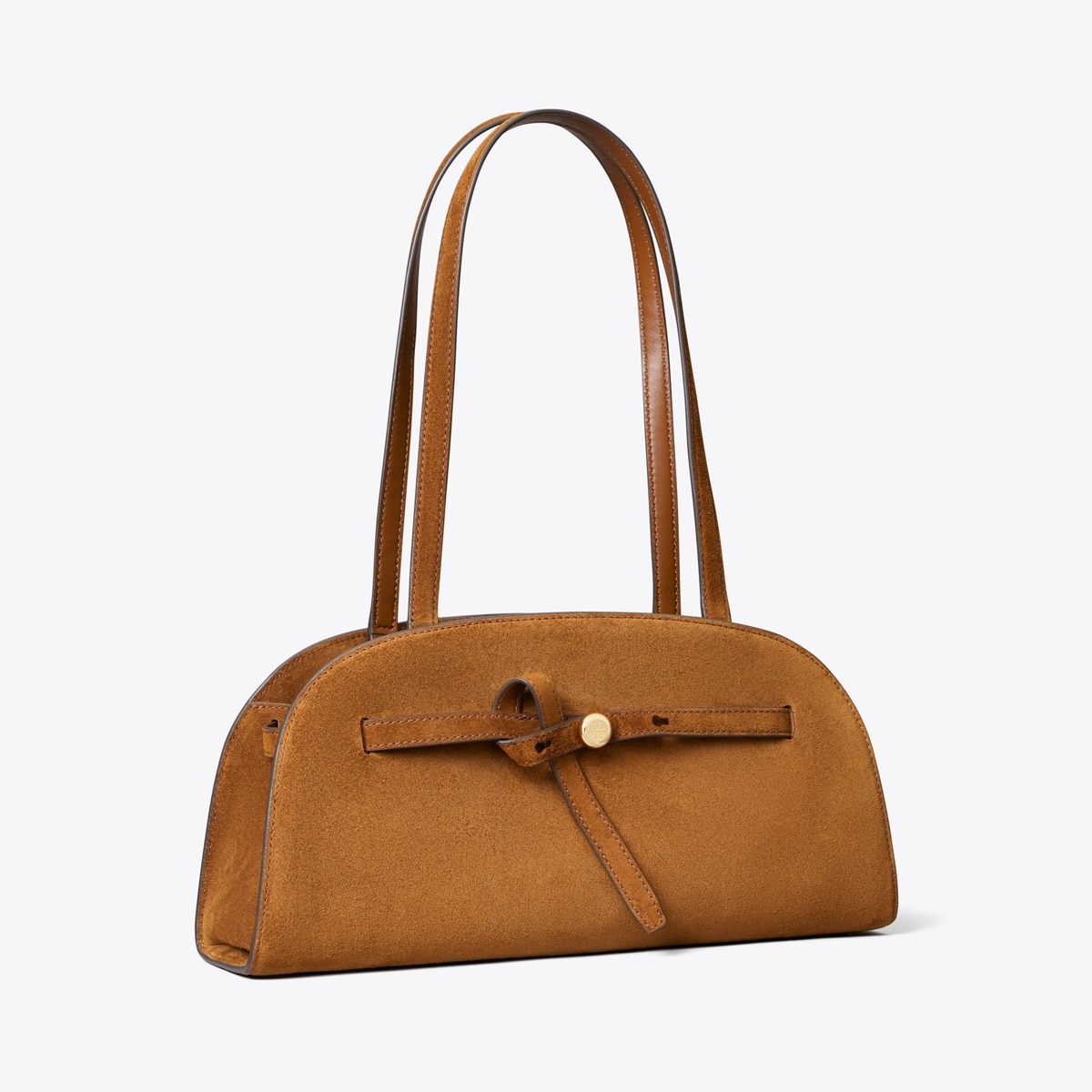 ROMY SUEDE EAST-WEST BAULETTO