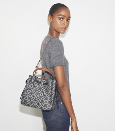 【新品】TORY BURCH ROBINSON ストローミニ BUCKET Women's Designer Bucket Bags & Mini Bucket Bags | Tory Burch