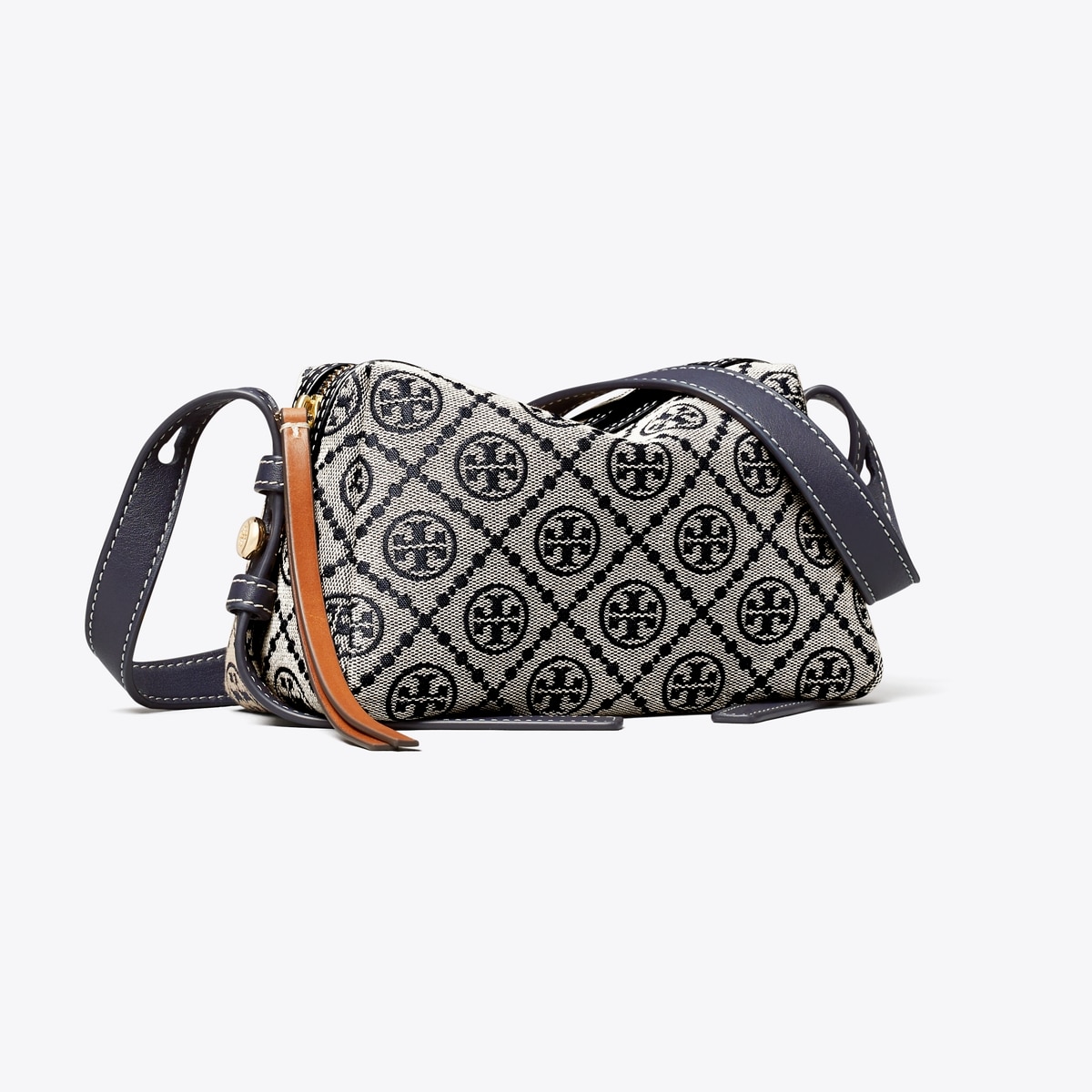 Romy T Monogram Soft Crossbody Bag: Women's Designer Crossbody