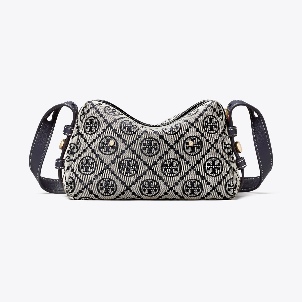 ROMY T MONOGRAM SOFT CROSSBODY BAG - thumbnail 4