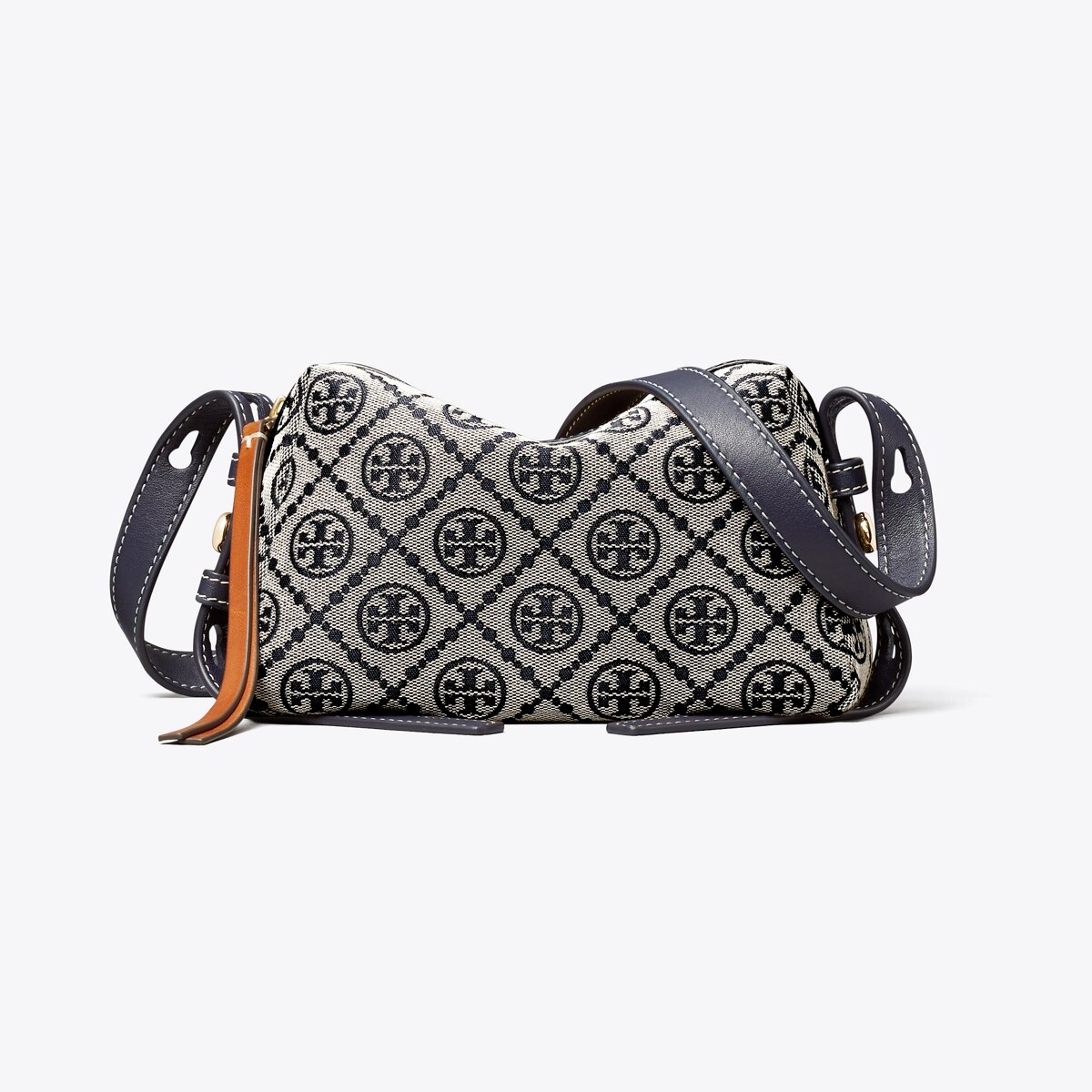 ROMY T MONOGRAM SOFT CROSSBODY BAG - thumbnail 3