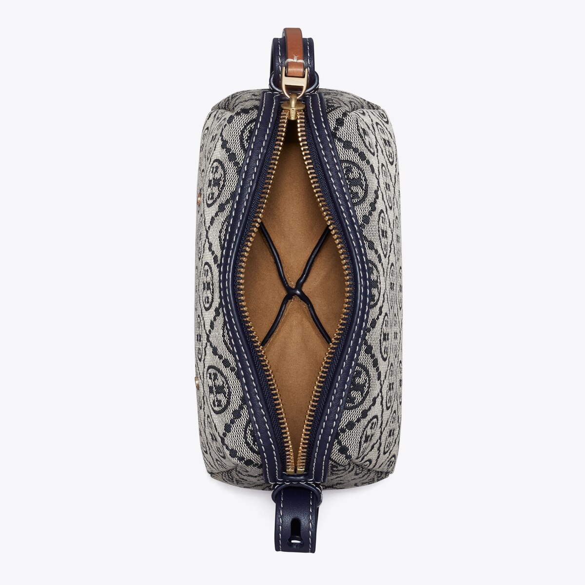 Romy T Monogram Soft Crossbody Bag: Women's Designer Crossbody