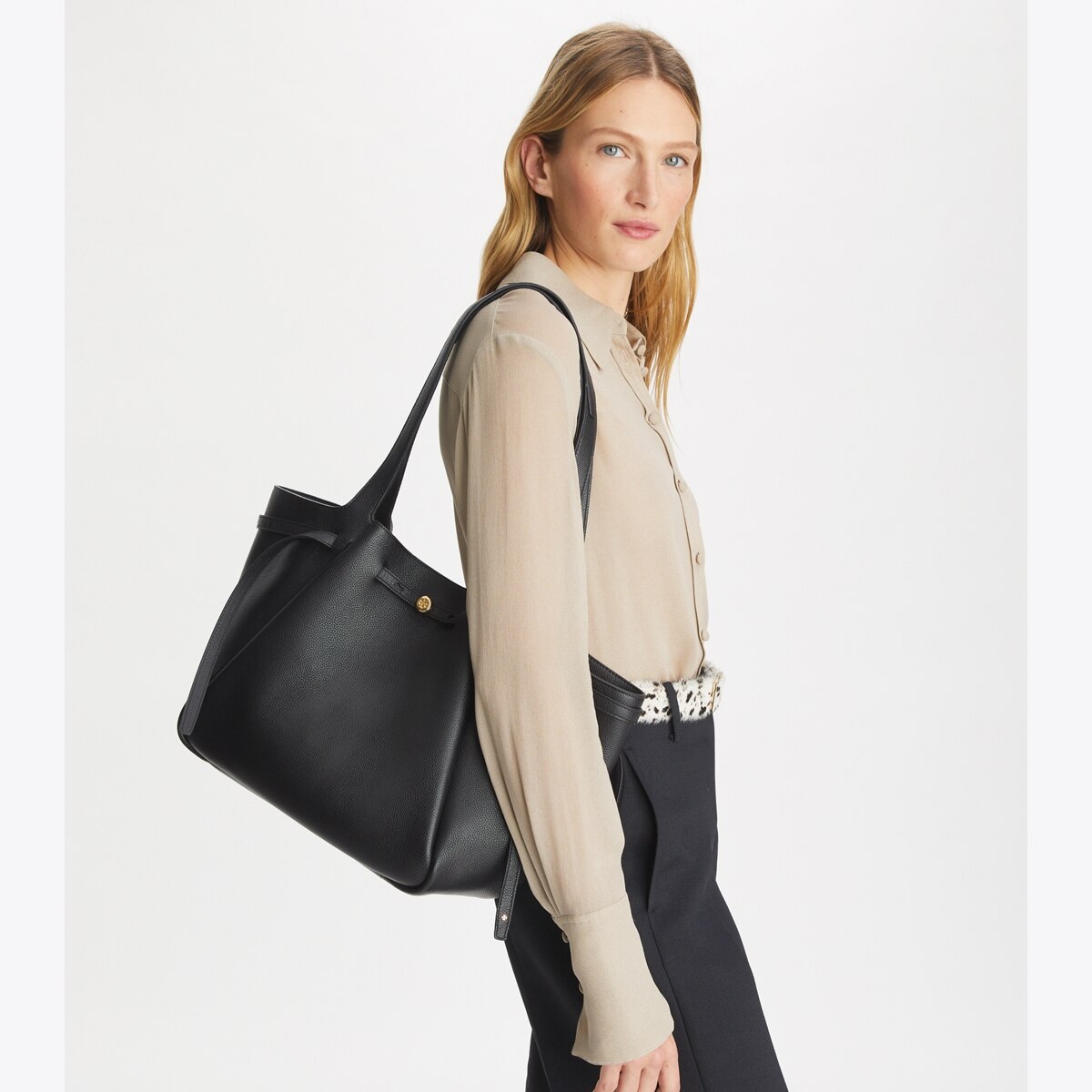 【TORY BURCH】トリーバーチ/ロミートートバッグ黒 楽天市場】TORY BURCH トリーバーチ トートバッグ ROMY HOBE BAG