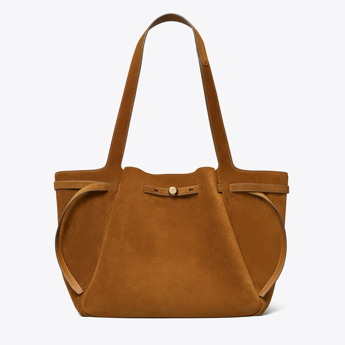 Romy Tote Bag aus Wildleder: Damen Taschen | Tote Bags | Tory Burch DE