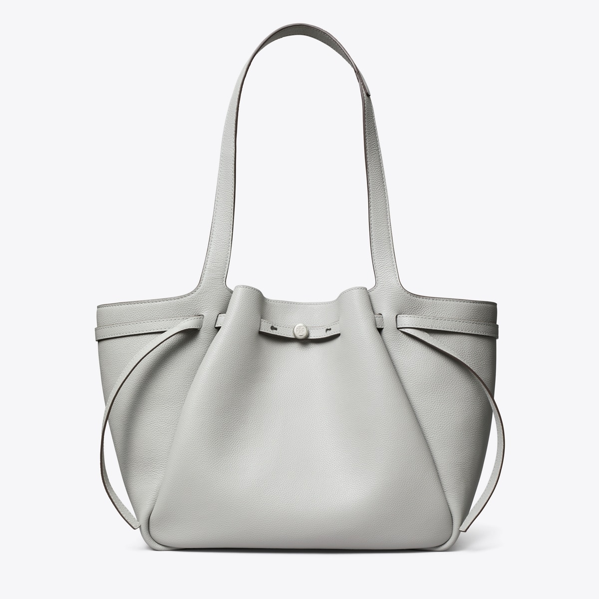 【関税&送料込】Tory Burch Romy Pebbled Tote Leather Shoulde Small Romy Tote: Women's Designer Tote Bags | Tory Burch
