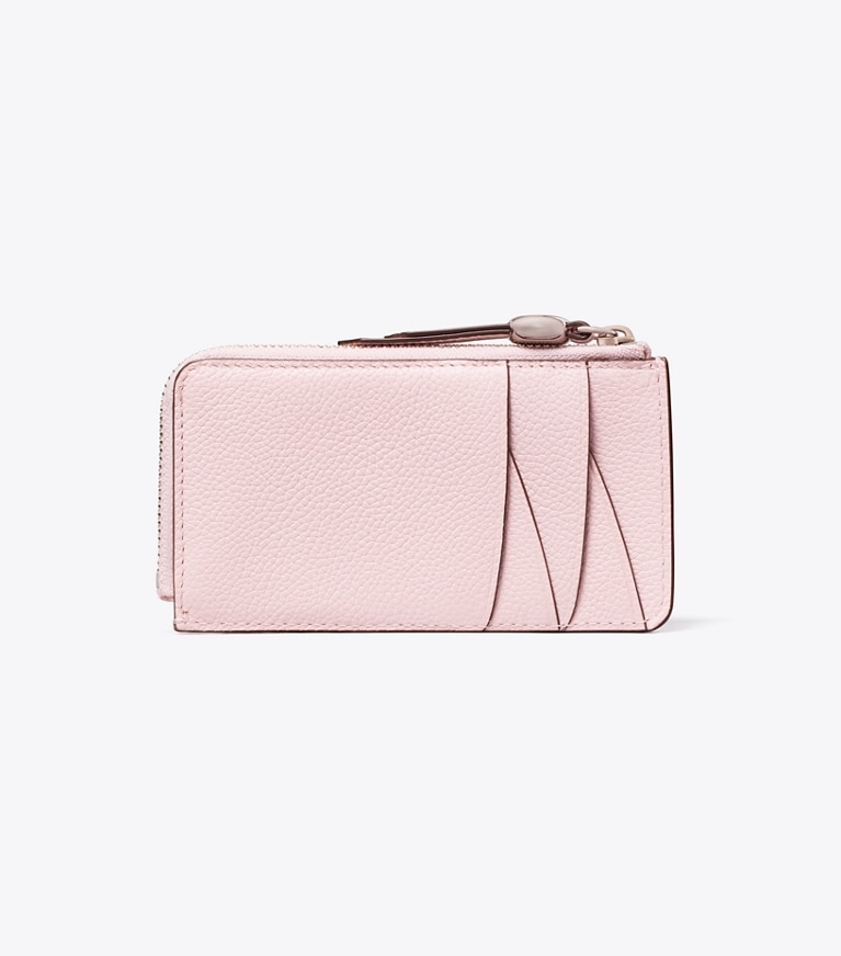 Tory Burch designer カードケース ロミー ジップカードケース in Rose Mist 戻る