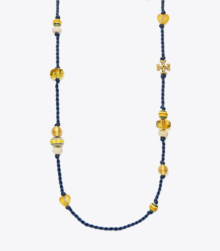 Roxanne Beaded Long Necklace: Women's Designer Necklaces | Tory Burch