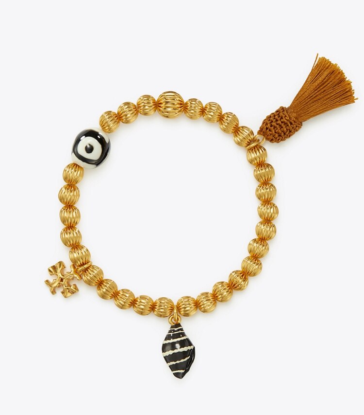 Roxanne Beaded Tassel Bracelet Women's Designer Bracelets Tory Burch