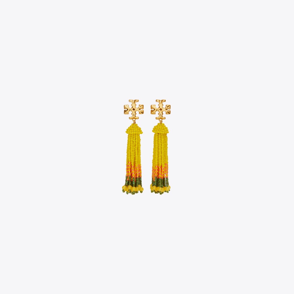 ピアス Tory Burch Sead Bead Tassel Earring 166149 Tory Burch Sead Bead Tassel Earring 166149
