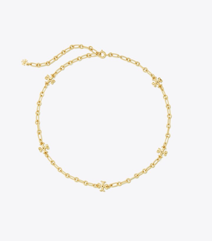 Tory Burch Necklace silver-colored elegant Jewelry Chains Necklaces 