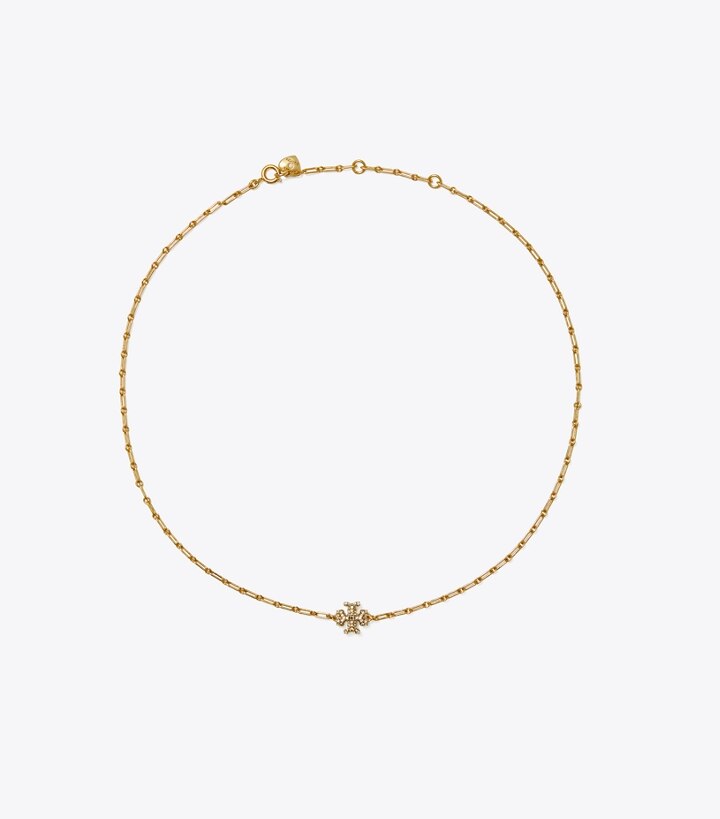 Roxanne Chain Pavé Pendant Necklace : Women's Jewelry | Necklaces | Tory  Burch EU